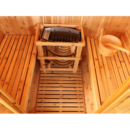 SunRay Aurora 2-4 Person Barrel Sauna