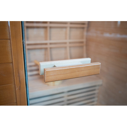 SunRay Waverly 3-Person Outdoor Traditional Sauna w/Windows