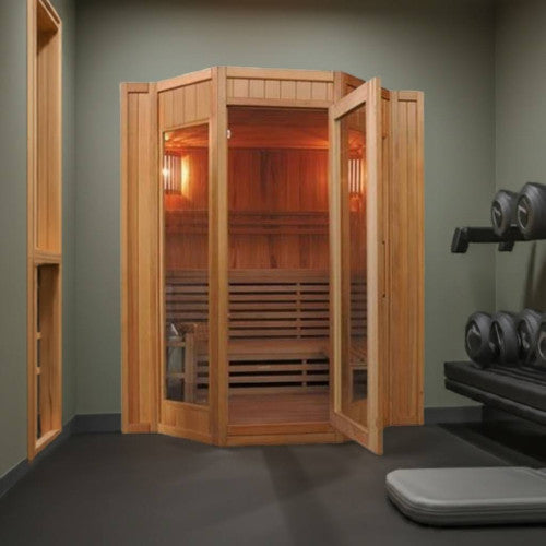SunRay Tiburon 4-Person Indoor Traditional Sauna
