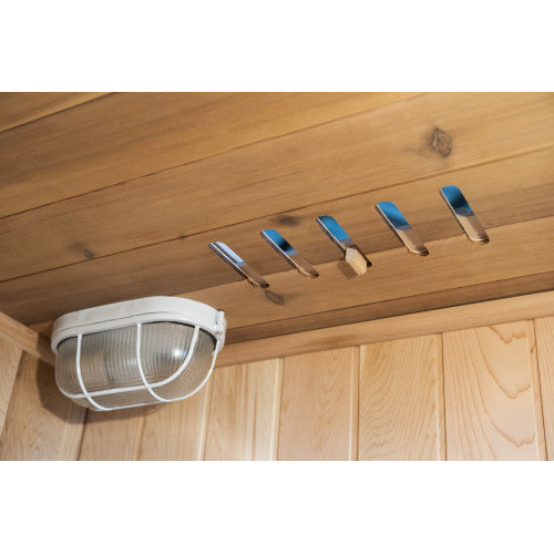 SunRay Hampton 3-Person Indoor Traditional Sauna w/Bench