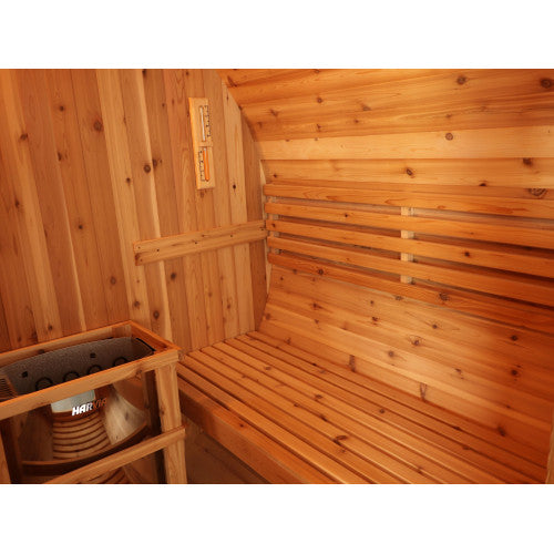 SunRay Aurora 2-4 Person Barrel Sauna