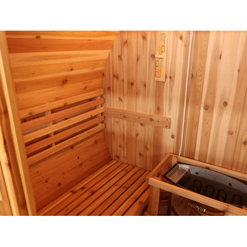 SunRay Solace 2-Person Barrel Sauna